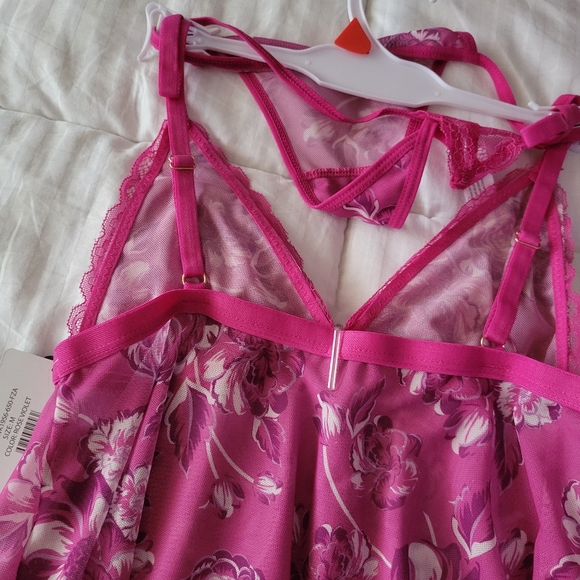 FRENCH AFFAIR BRAND NEW BABYDOLL AND THONG SIZE M - Picture 5 of 9